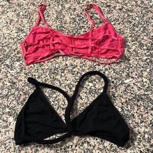 TWO Bralettes Size S
